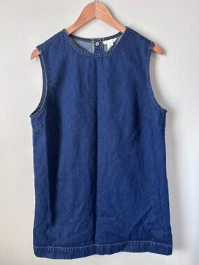 H&M Denim Shift Mini Dress | Size L | Excellent Condition